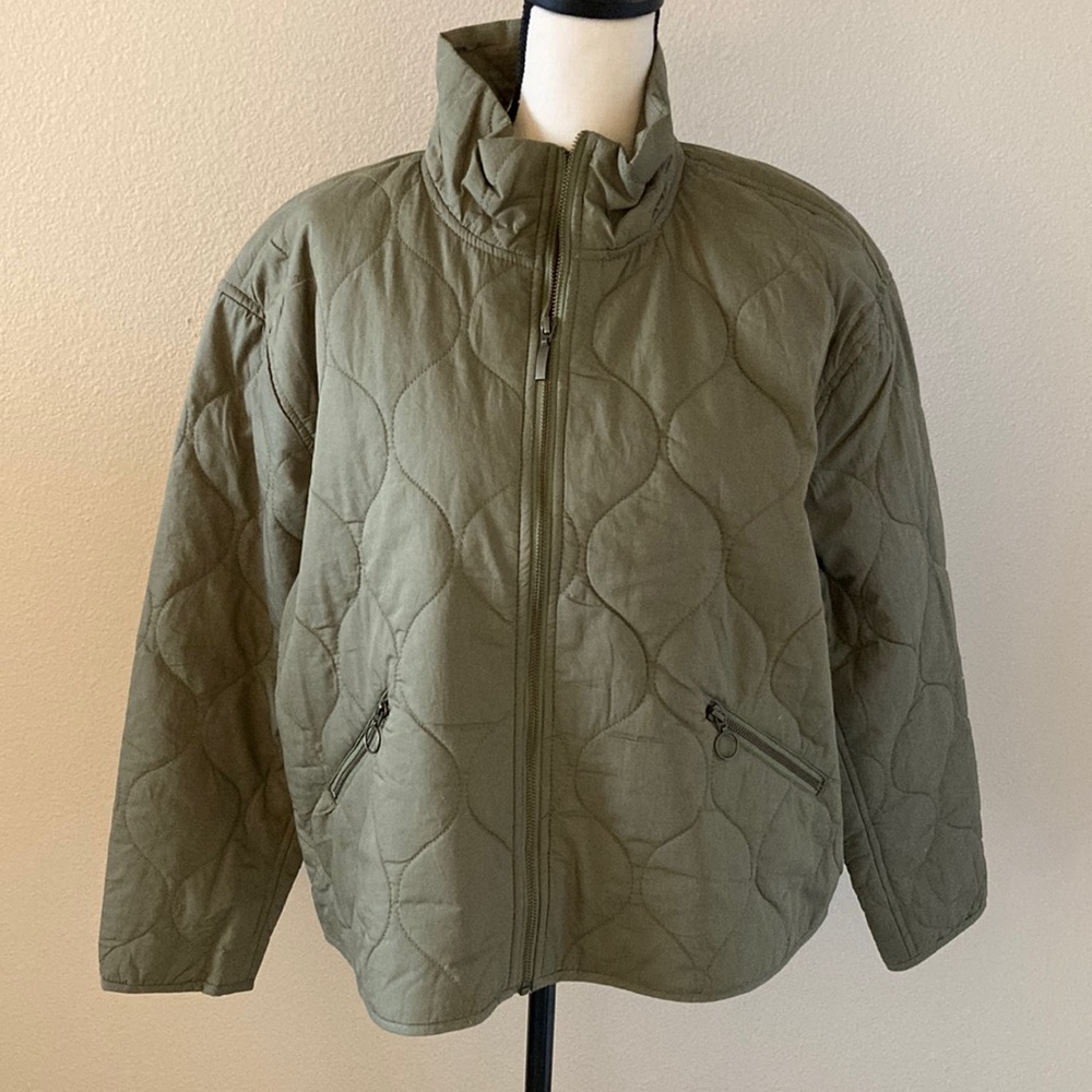 Lucky Brand Womens Quilted Coat